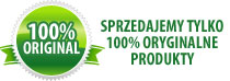 Sprzedajemy tylko 100% oryginalne produkty