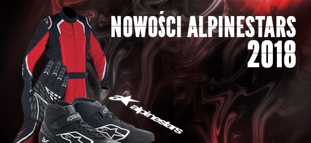 Nowości z oferty Alpinestars na rok 2018