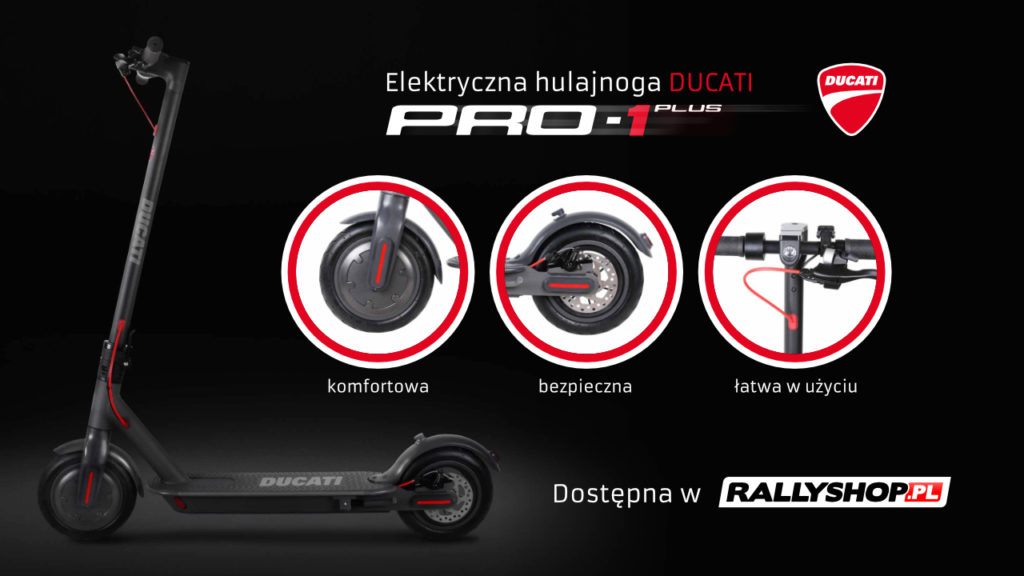 Hulajnoga elektryczna Ducati PRO-1 Plus