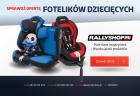 Driver - Reklama Rallyshop Foteliki dzieciece  