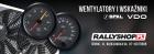Race&Rally - Reklama Rallyshop 1 4 Wentylatory i wskazniki Spal VDO 