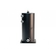 Aluminiowy zbiornik Fuel Swirl Pot OBP JIC (stojący, czarny)
