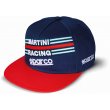 Czapeczka Sparco Flat Visor Cap Martini Racing