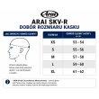 Kask Arai SKV-R Snell K2025 | FIA 8878-2024
