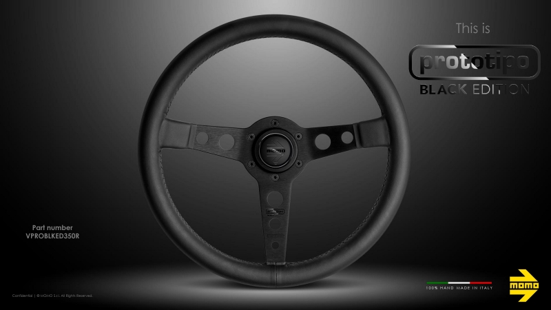 Kierownica Momo Prototipo Black Edition NFC | RallyShop.pl