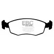 Klocki hamulcowe EBC BLACK STUFF (przód): FIAT Doblo 1.2