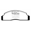 Klocki hamulcowe EBC BLACK STUFF (przód): FORD Fiesta Mk1 0.9
