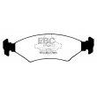 Klocki hamulcowe EBC BLACK STUFF (przód): FORD Escort Mk3 1.1