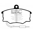 Klocki hamulcowe EBC BLACK STUFF (przód): FIAT Croma 1.6