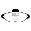 Klocki hamulcowe EBC BLACK STUFF (przód): FIAT 500 1.2
