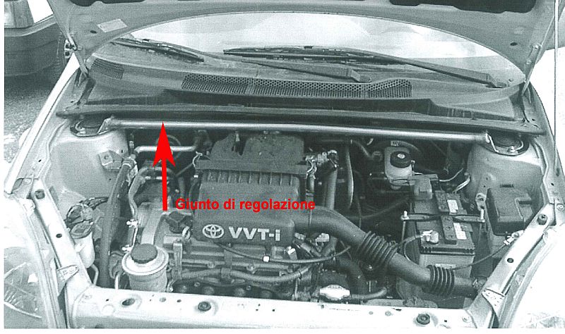 Rozpórka Omp: Toyota Yaris (Ma/1826) | Rallyshop.pl - Akcesoria Rajdowe, Wyścigowe I Kartingowe
