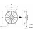 Wentylator Spal VA03-BP70/LL-37A (280 mm)