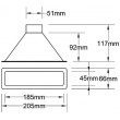 Wlot powietrza 51 mm