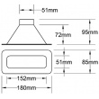 Wlot powietrza 51 mm