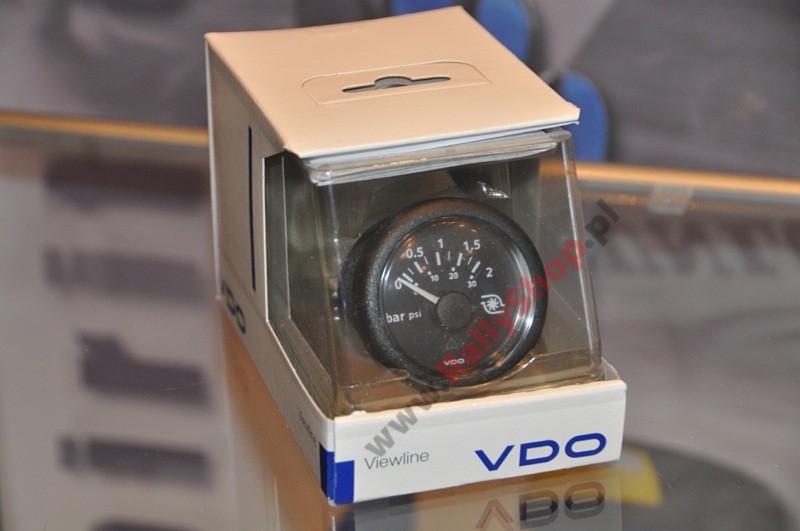 Wskaźnik ciśnienia doładowania VDO Viewline