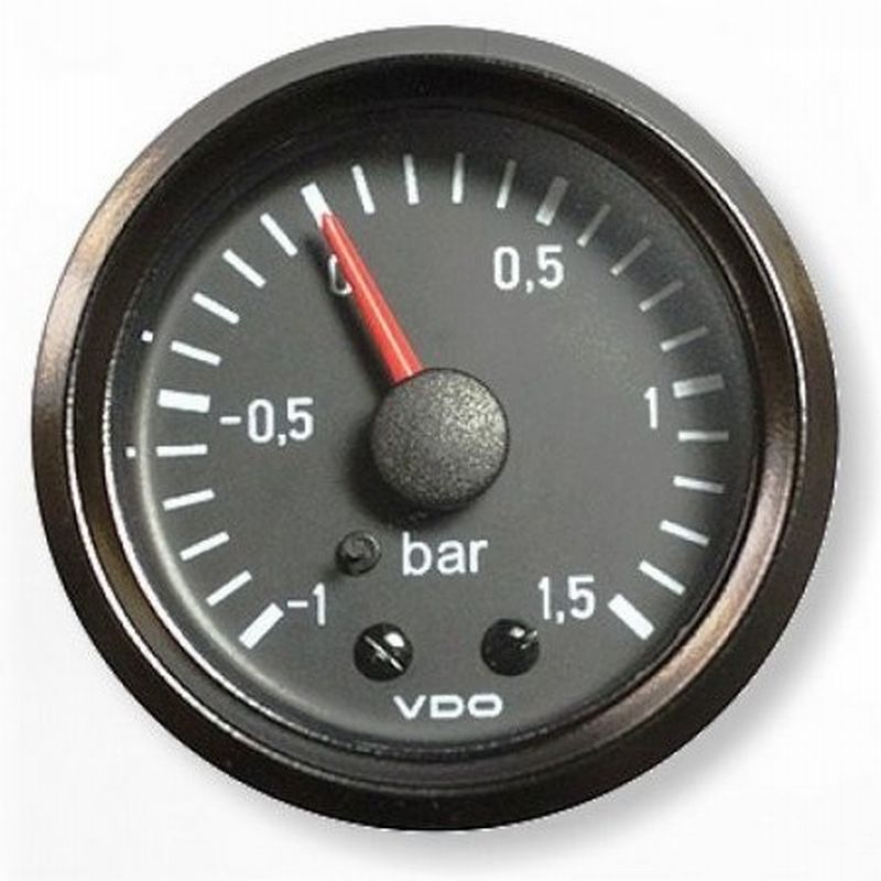 Wskaźnik ciśnienia doładowania VDO Cockpit Vision