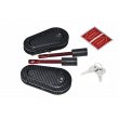 Zamykane zapinki AeroCatch Plus Flush CARBON