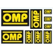 Zestaw naklejek logo OMP