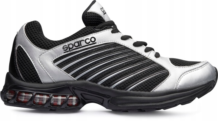 SPARCO RUNNING sport shoes grey BIG size 49 SNEAKERS pit stop 00120RUN49GRNR