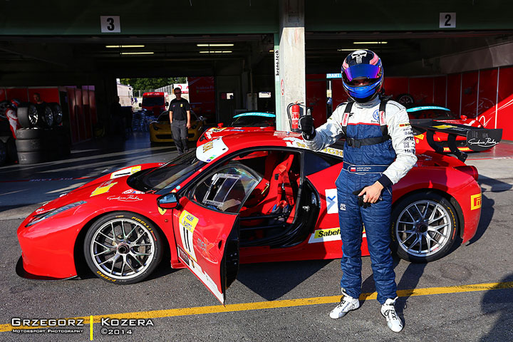 Wspieramy przez Rallyshop.pl Jakub Litwin w Ferrari